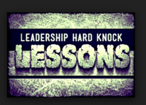 leadership lessons learned