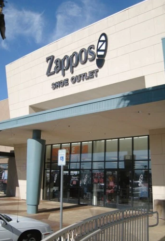 Zappos builds brand identity.